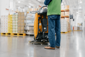servizio di pulizia professionale di supermercati